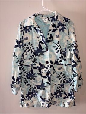 Loft Ann Taylor Floral Trench